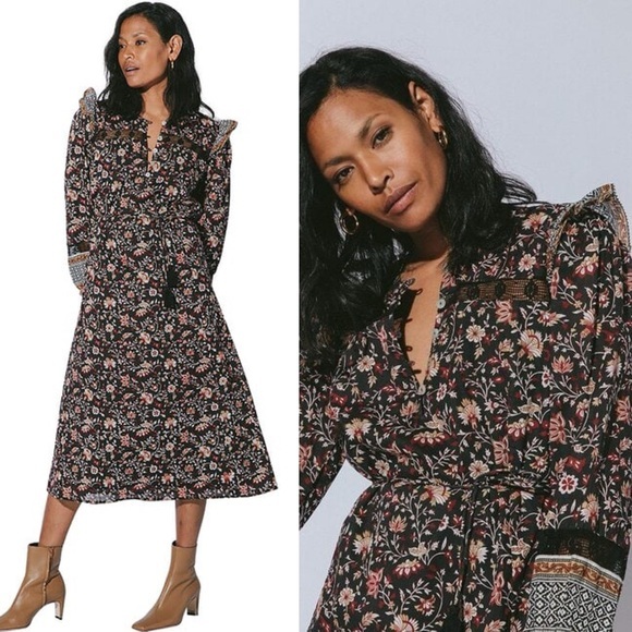 Cleobella Dresses & Skirts - Cleobella Lotus Midi Dress in Lolita print, size XS NWOT